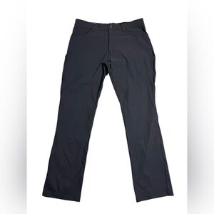 Eddie Bauer Adventure Trek Pants Mens 36 Charcoal Gray Stretch Hiking Travel NWT